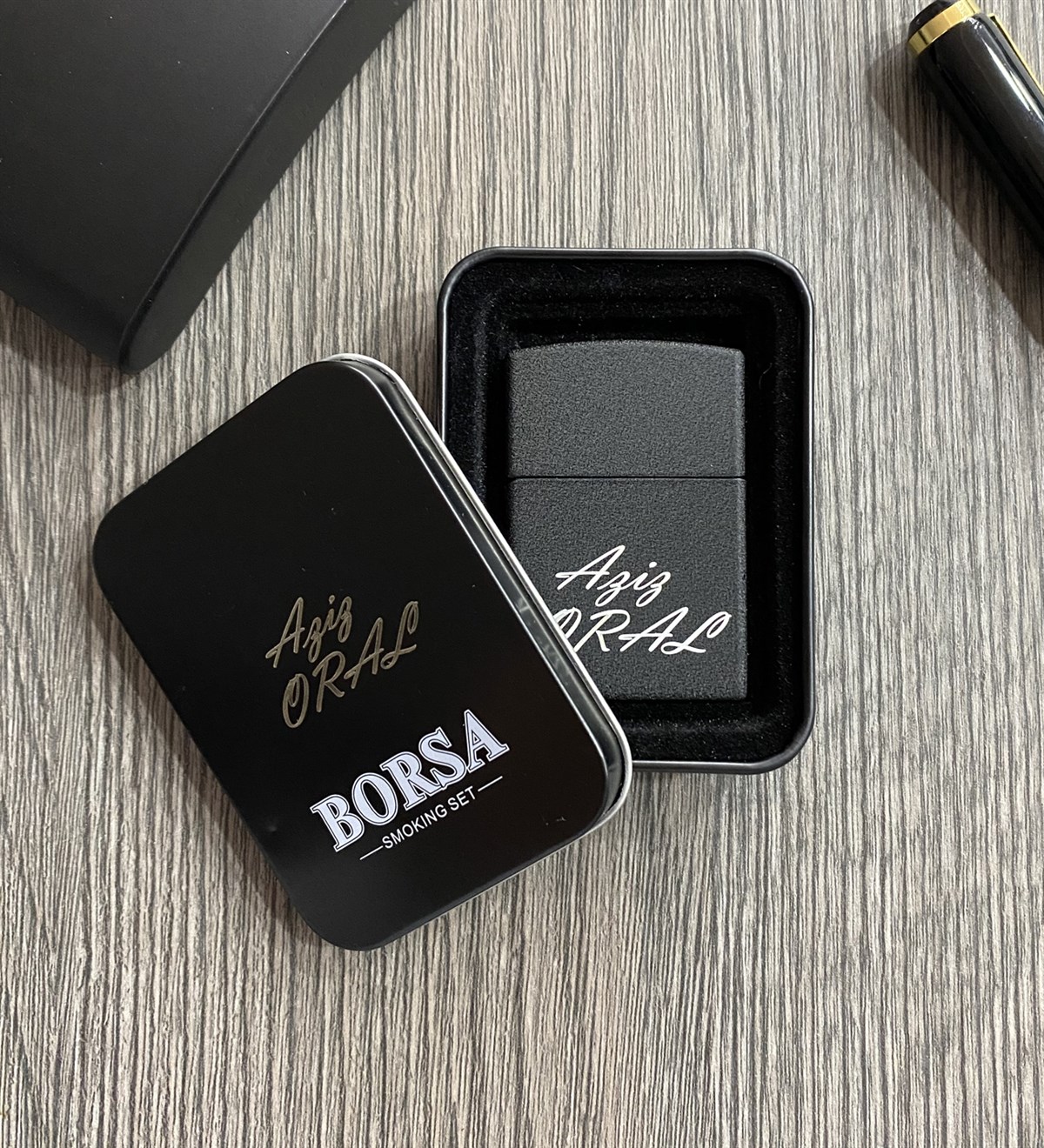Kişiye Özel Pütürlü Desen ÇakmakGiftmodapütürlü-çakmak-ko