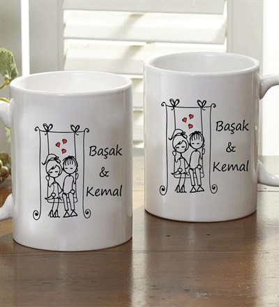Kişiye Özel Salıncak Kupa Bardak