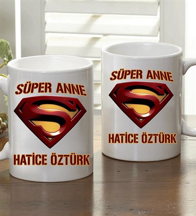 Kişiye Özel Süper Anne Kupa Bardak