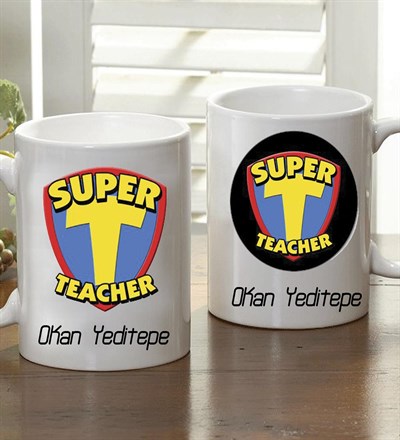 Kişiye Özel Super Teacher Kupa Bardak