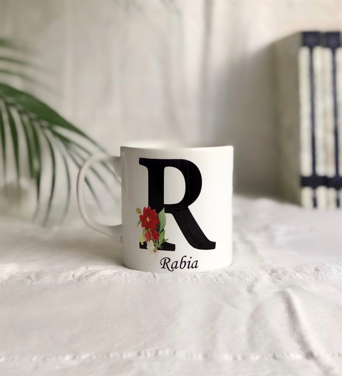 Kişiye Özel Tasarım Harf İsimli Kupa BardakMarkasızG0108