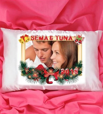 Kişiye Özel Yılbaşı Aşk Yastık