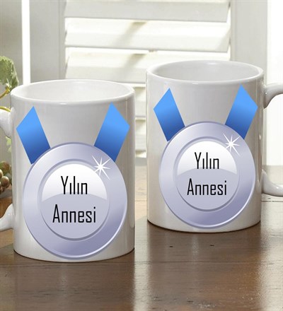 Kişiye Özel Yılın Annesi Kupa Bardak