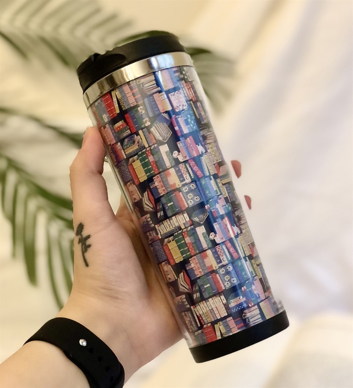 Kitaplık Tasarımlı 400 Ml Mug BardakGiftmodaGmmg100081