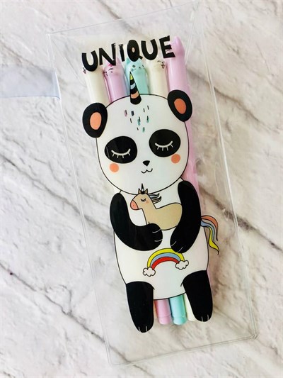 Kiwoodesign Çıt Çıtlı Çanta Panda ÇT01