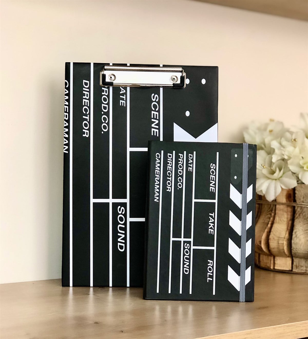 Klaket Tasarımlı Sekreterlik Ve Lastikli Defter SetGiftmodaKlaket-Sekreterlik-Lastikli-Defter