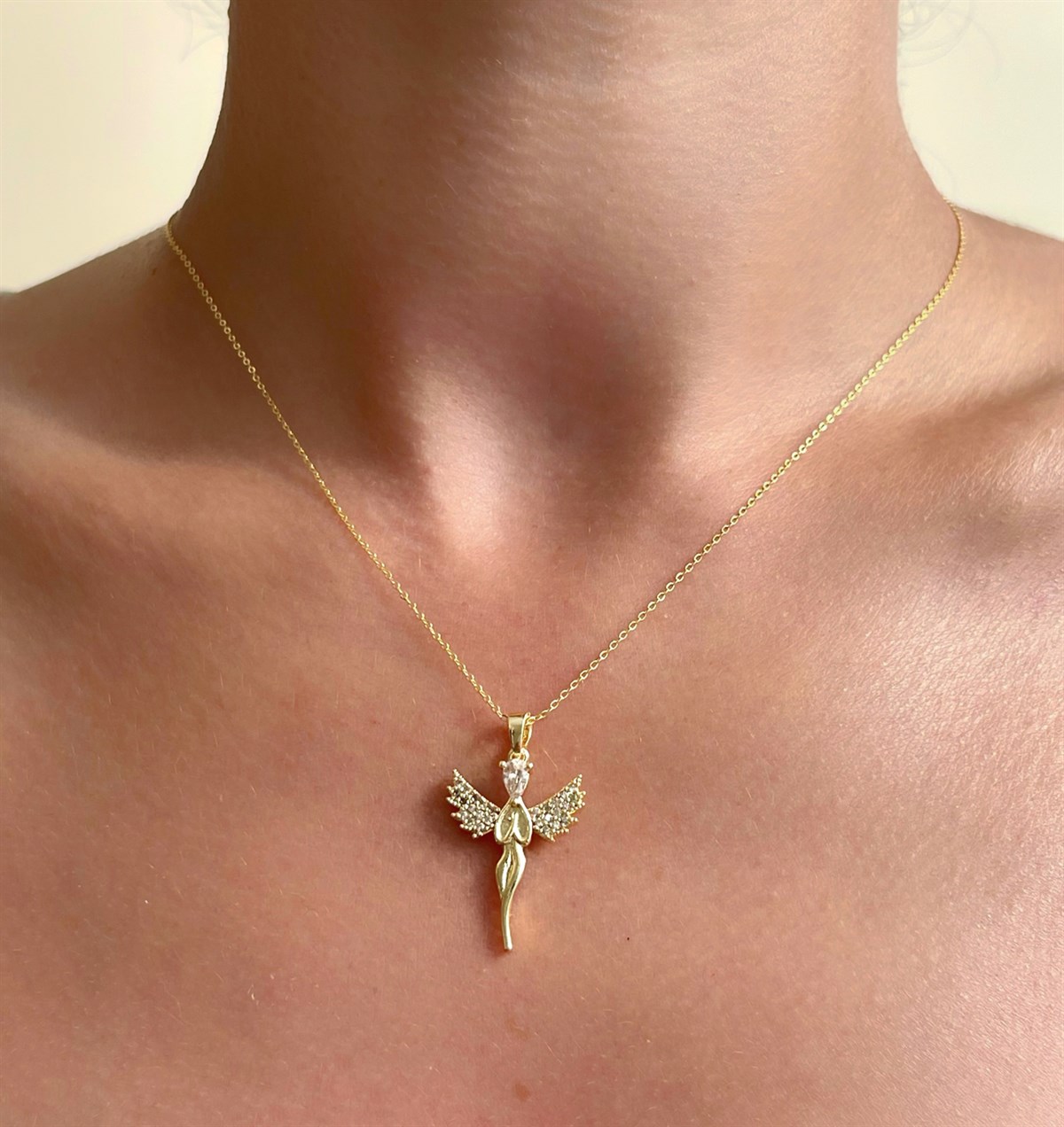 İyilik Meleği Tasarımlı KolyegiftmodaGmky100019