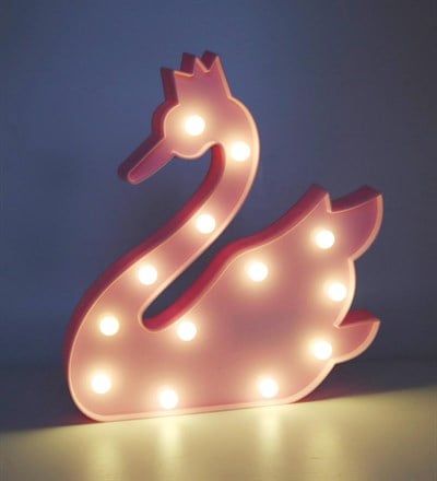 Kuğu Tasarımlı Masa Lambası