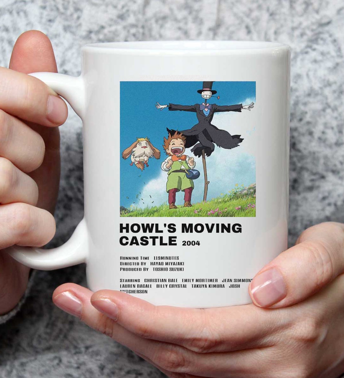 Howl's Moving Castle Anime Tasarımlı Kupa BardakgiftmodaGmkp100473