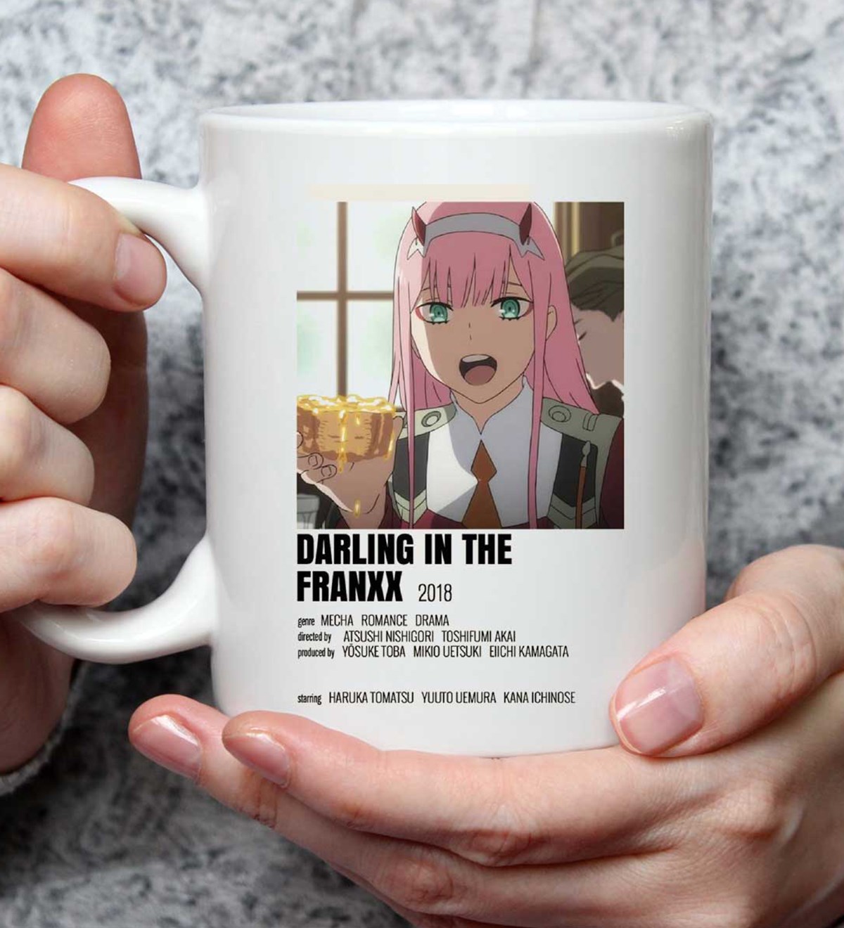 Darling in the Franxx Tasarımlı Kupa BardakgiftmodaGmkp100457