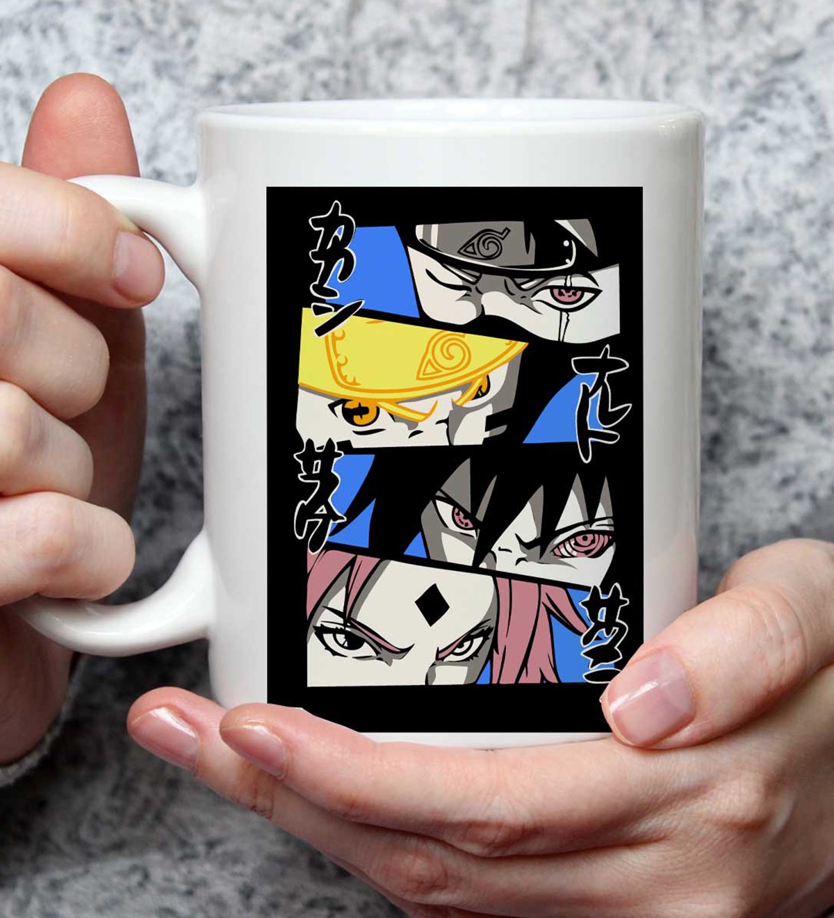 Naruto Akatsuki Anime Tasarımlı Kupa BardakgiftmodaGmkp100490