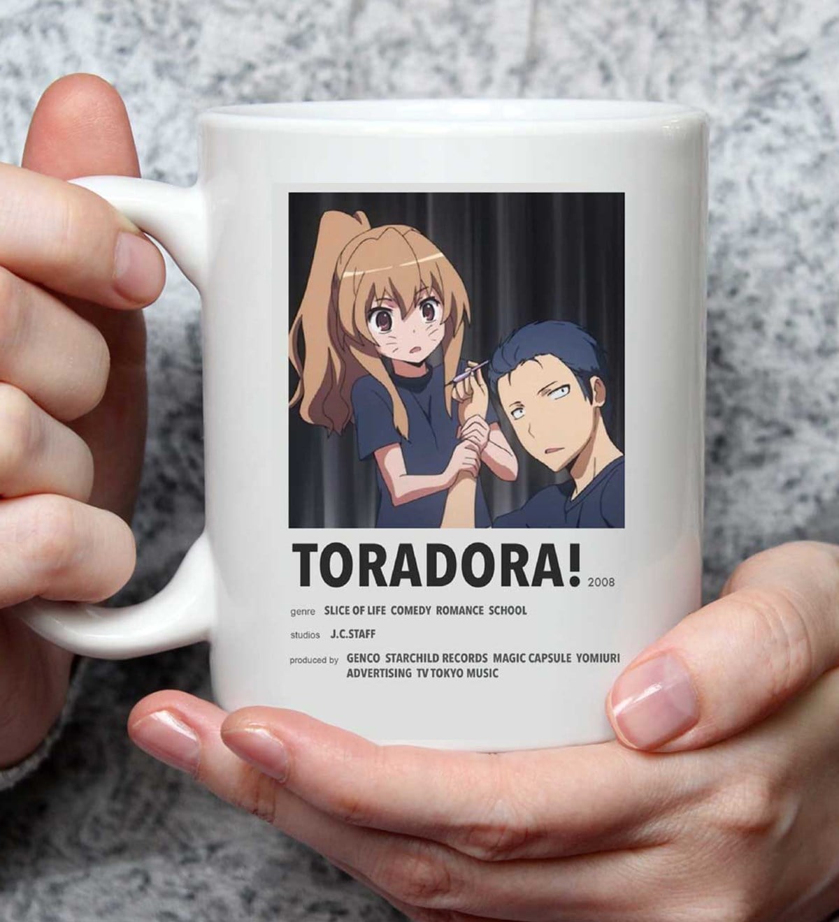 Taradora Anime Tasarımlı Kupa BardakgiftmodaGmkp100510