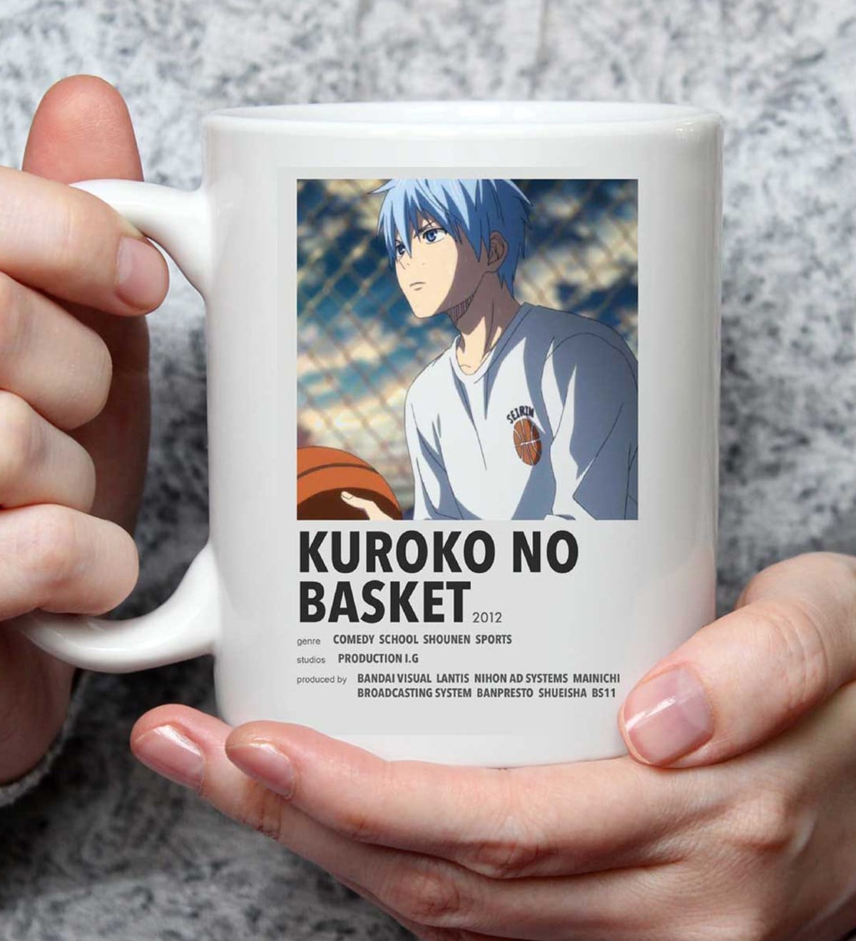 Kuruko No Basket Anime Tasarımlı Kupa BardakgiftmodaGmkp100486