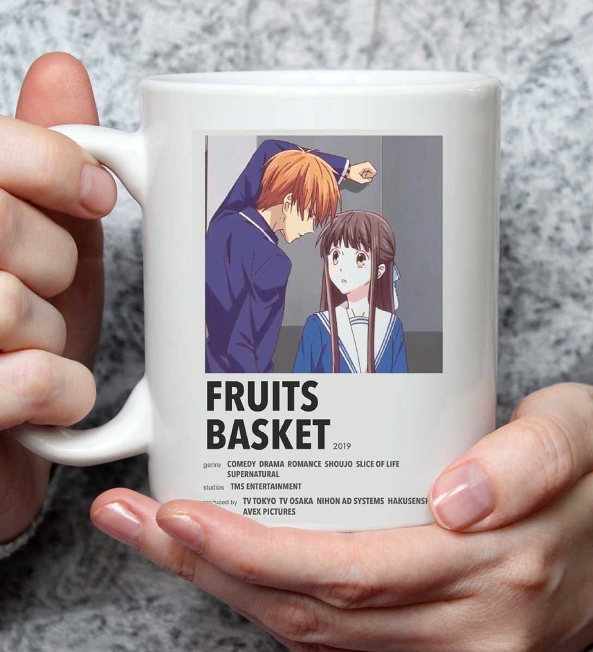 Fruits Basket Anime Tasarımlı Kupa BardakgiftmodaGmkp100468