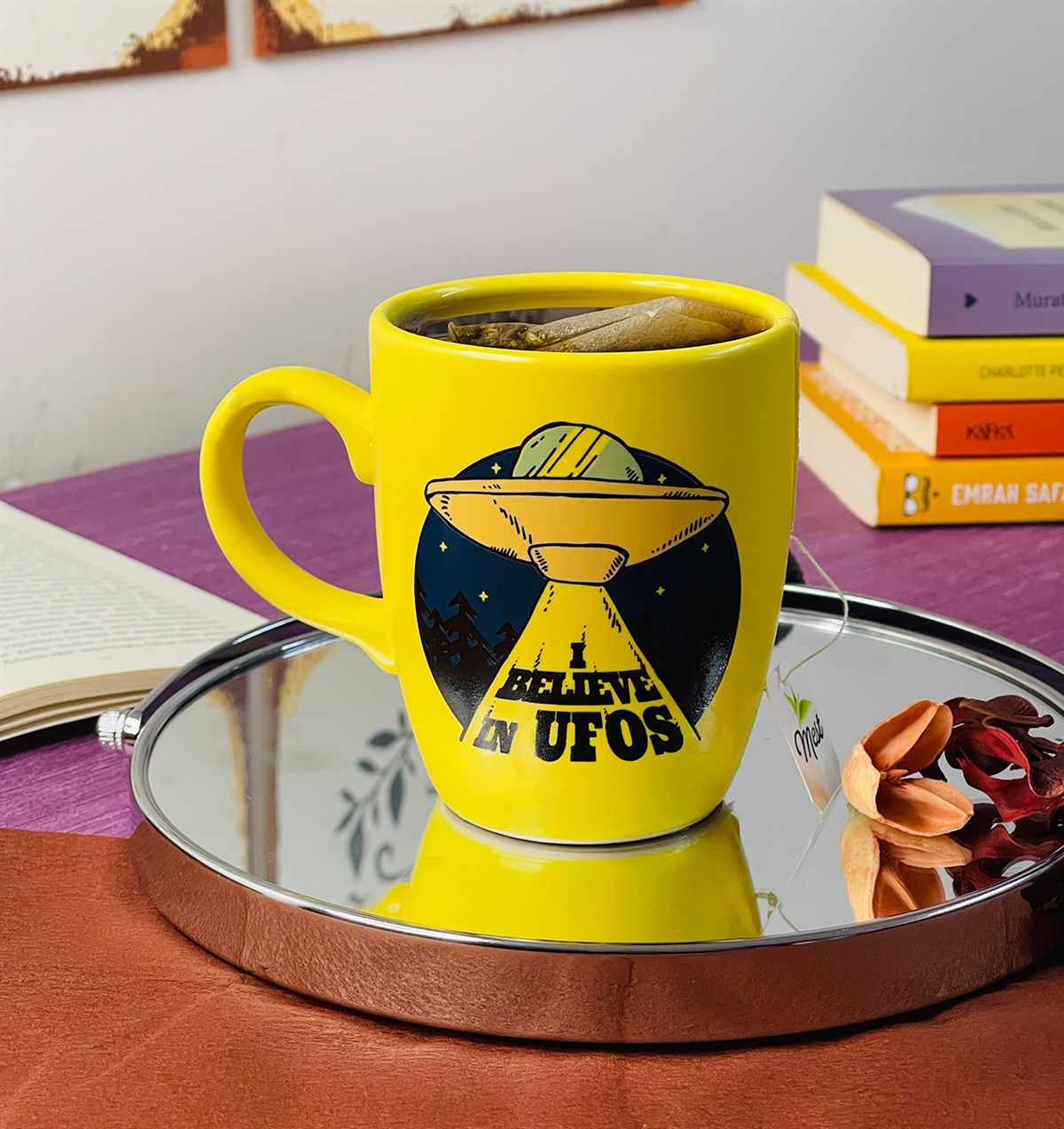Ufo Tasarımlı 9 Cm Kupa BardakgiftmodaGmkp100227
