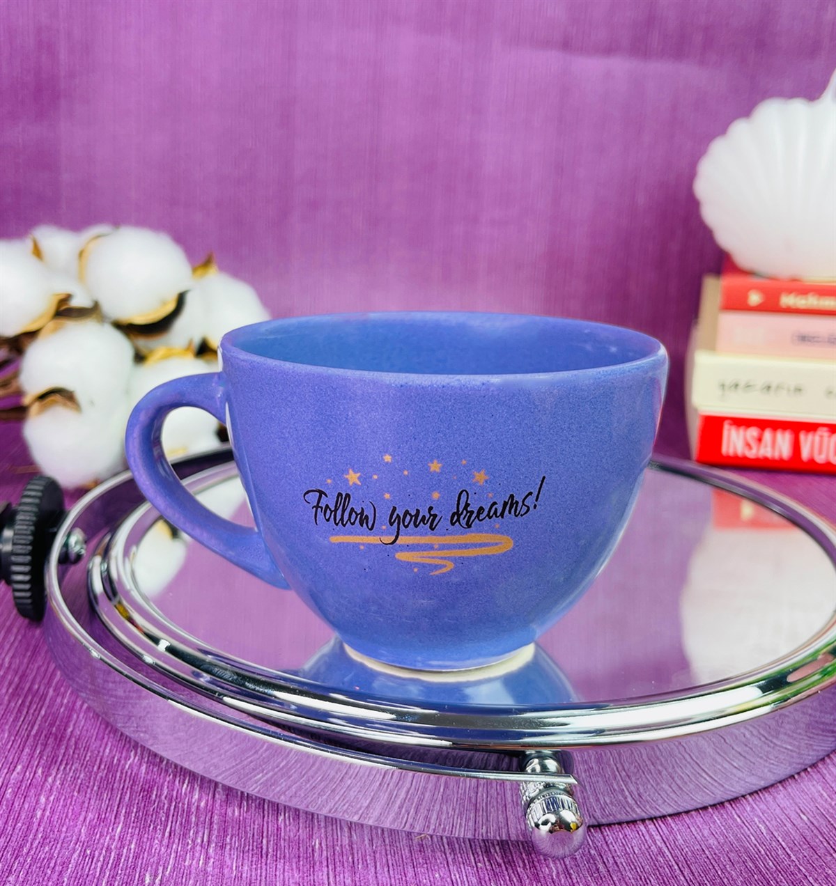 Follow Your Dream Tasarımlı 6 Cm Kupa BardakgiftmodaGmkp100251