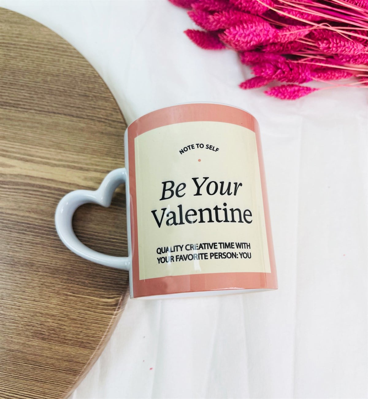Be Your Valentine Tasarımlı Kalp Kulplu KupagiftmodaGmkp100436