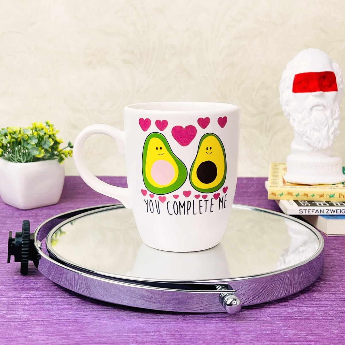 Avokado Tasarımlı 9 Cm Kupa BardakgiftmodaGmkp100332