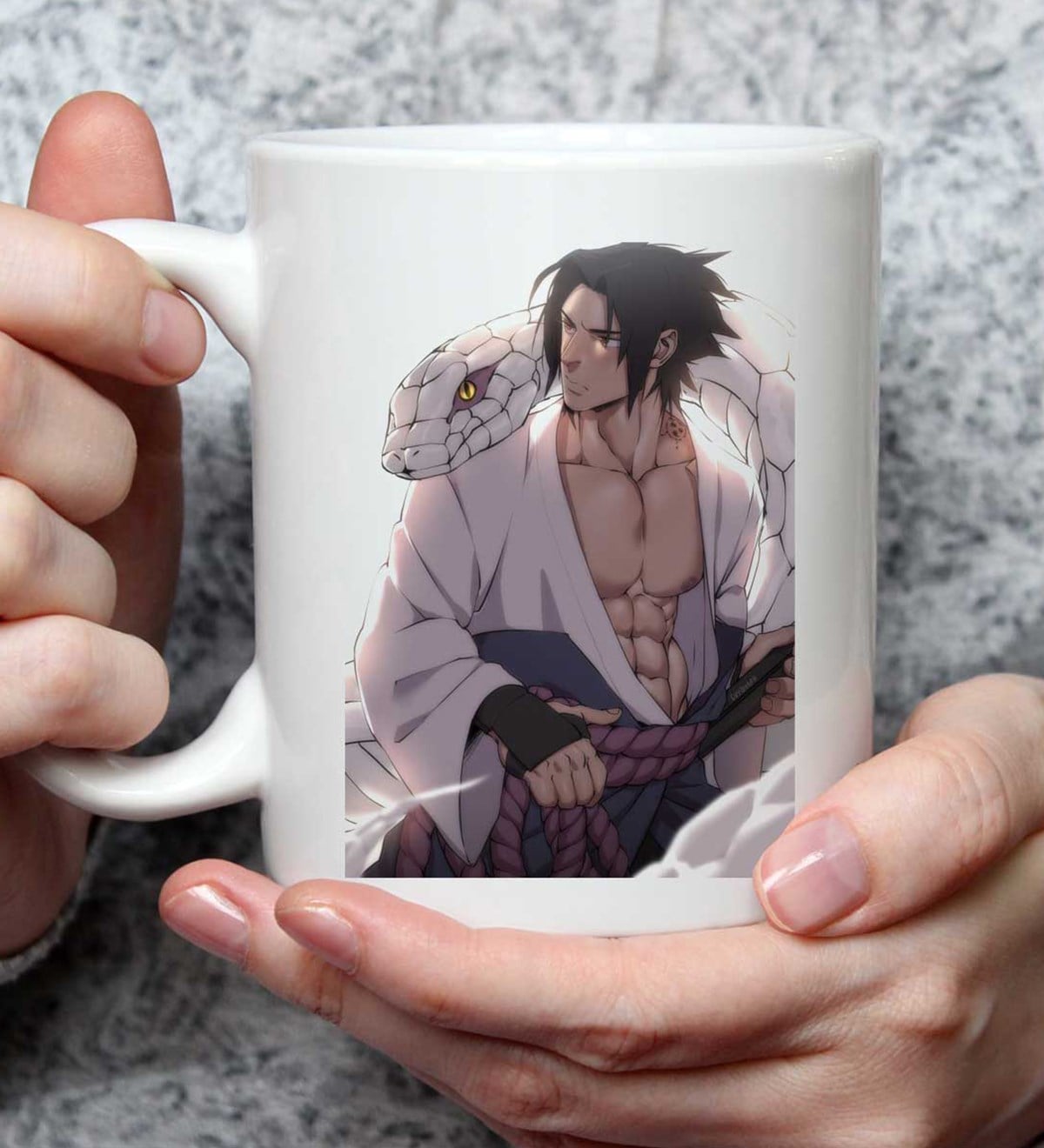 Uchika Sasuke Anime Tasarımlı Kupa BardakgiftmodaGmkp100512