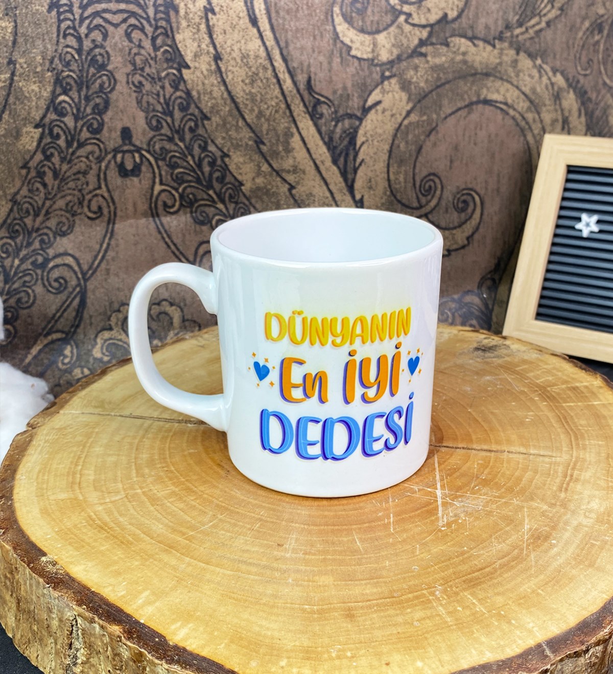 Dünyanın En İyi Dedesi Tasarımlı Kupa BardakgiftmodaGmkp100595