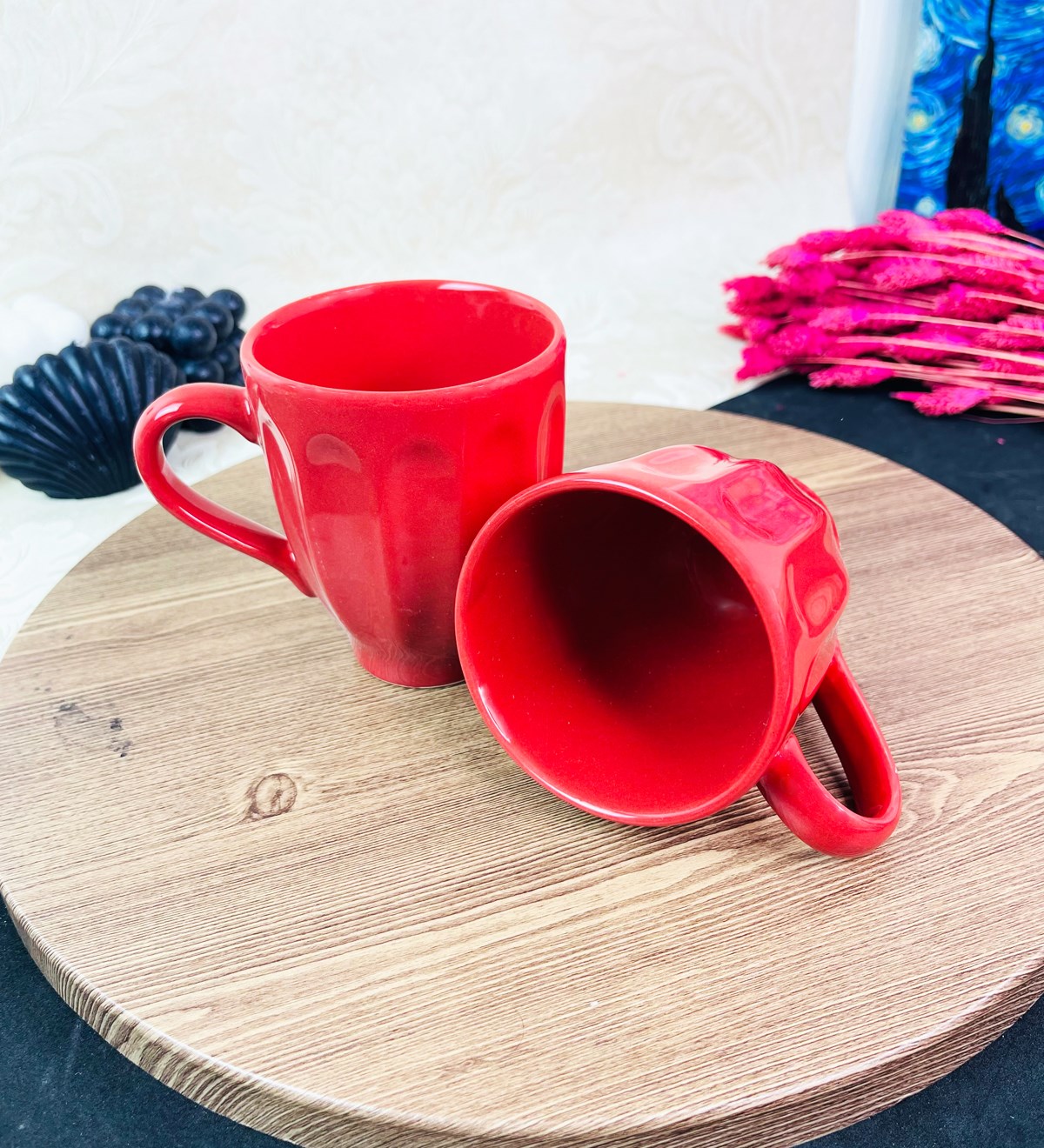 2'li Renkli Badem Kupa 250 MlgiftmodaGmkp100568