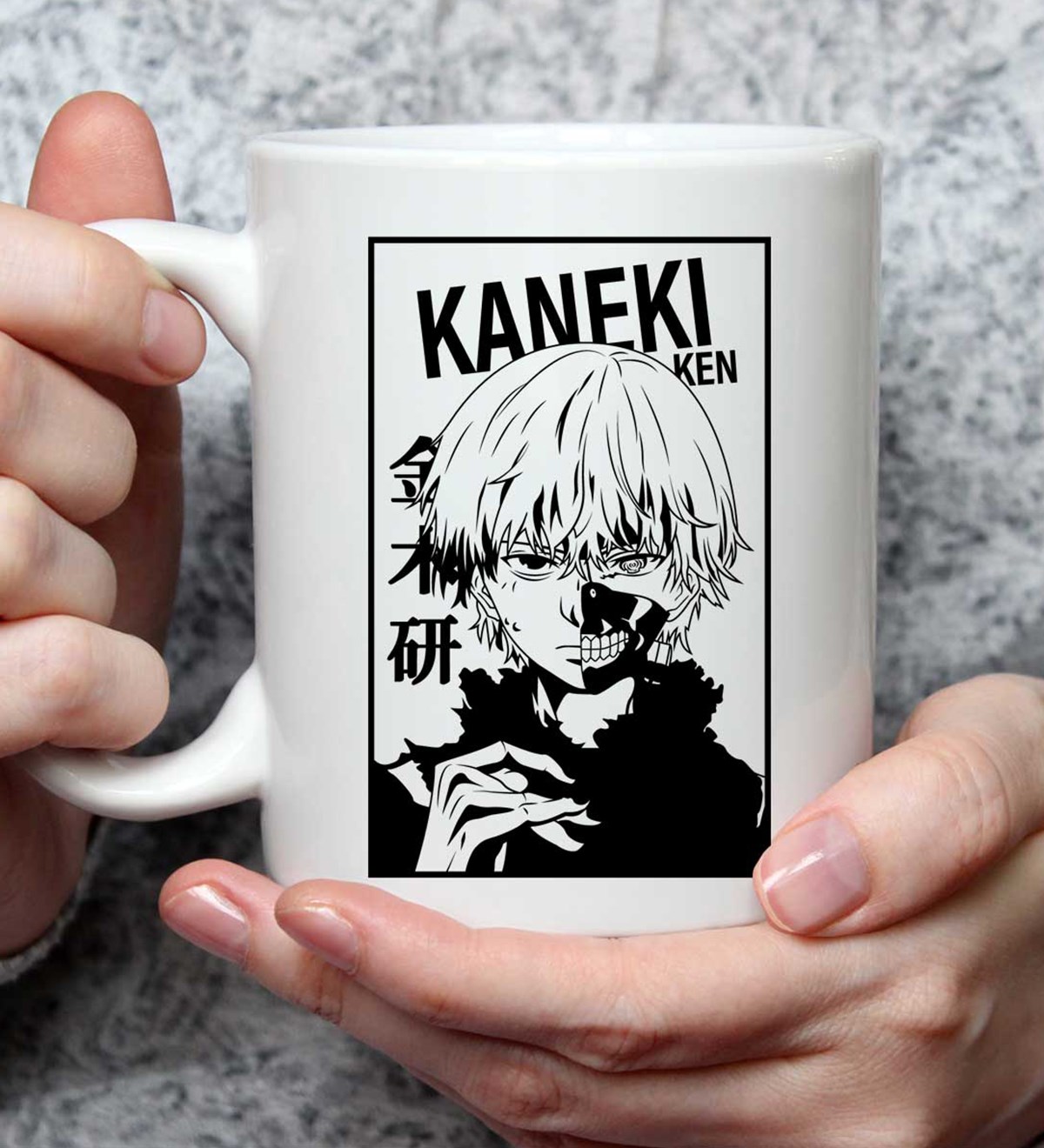 Kaneki Ken Tasarımlı Kupa BardakgiftmodaGmkp100482