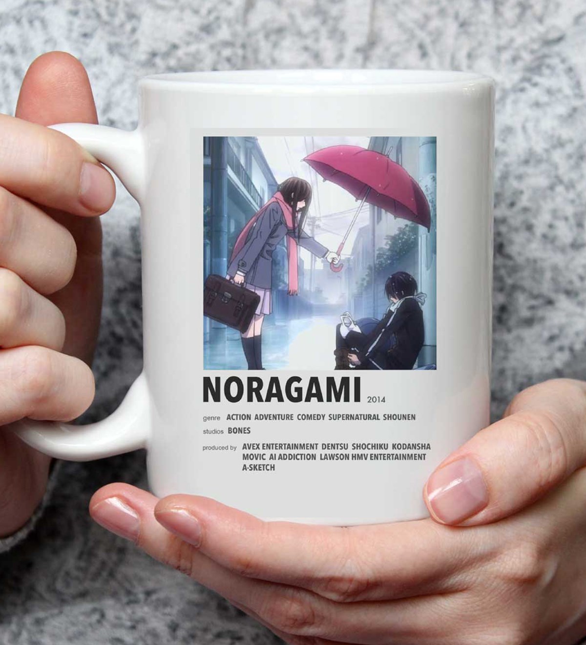 Noragami Anime Tasarımlı Kupa BardakgiftmodaGmkp100492