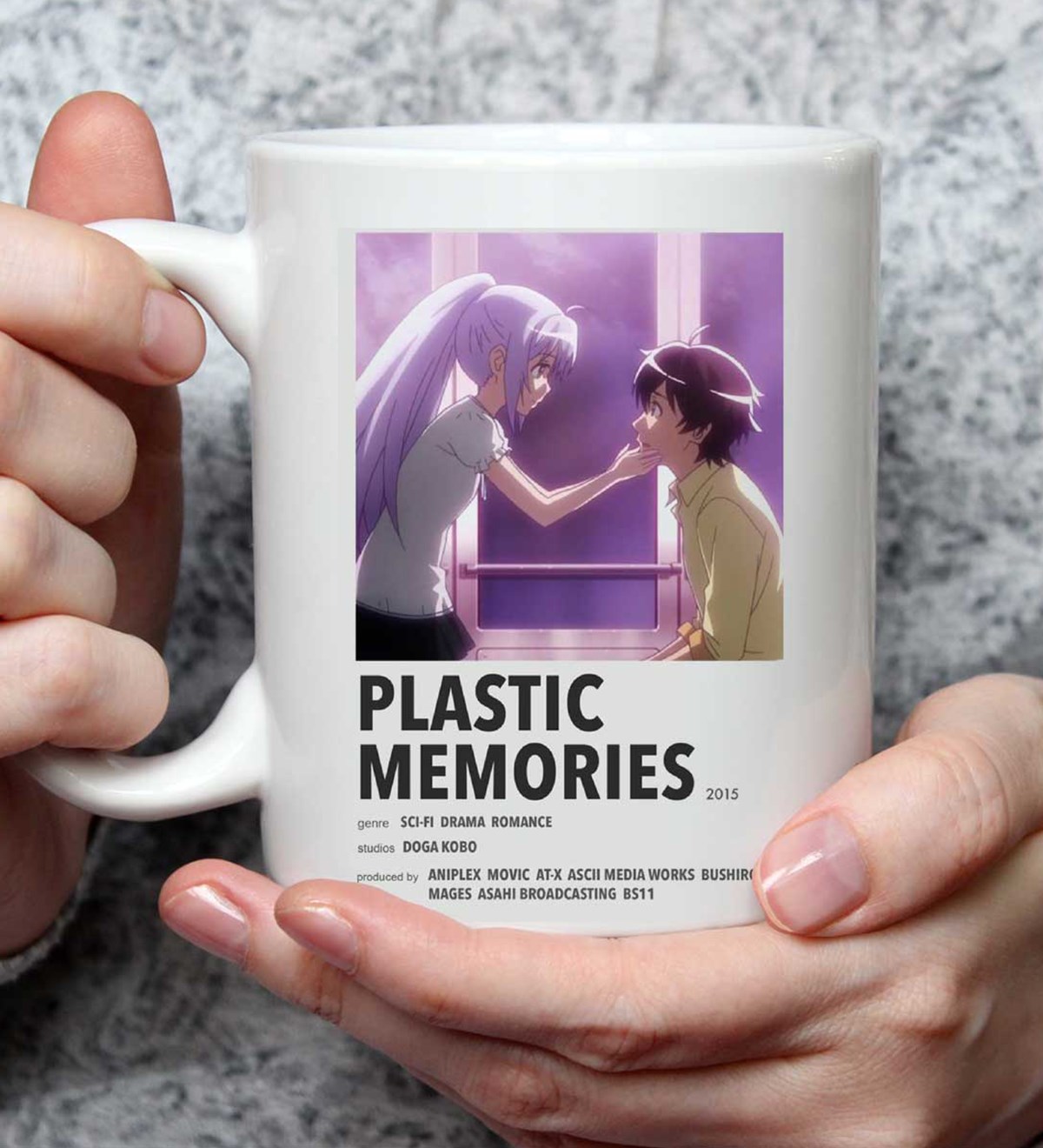 Plastic Memories Tasarımlı Kupa BardakgiftmodaGmkp100496