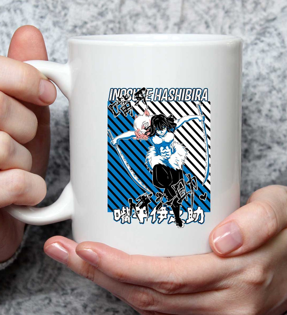 Hashibira Anime Tasarımlı Kupa BardakgiftmodaGmkp100472