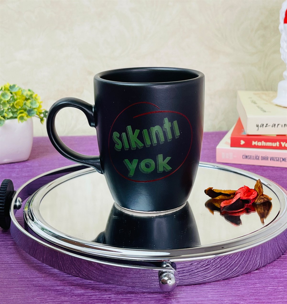 Sıkıntı Yok Tasarımlı 9 Cm Kupa BardakgiftmodaGmkp100313