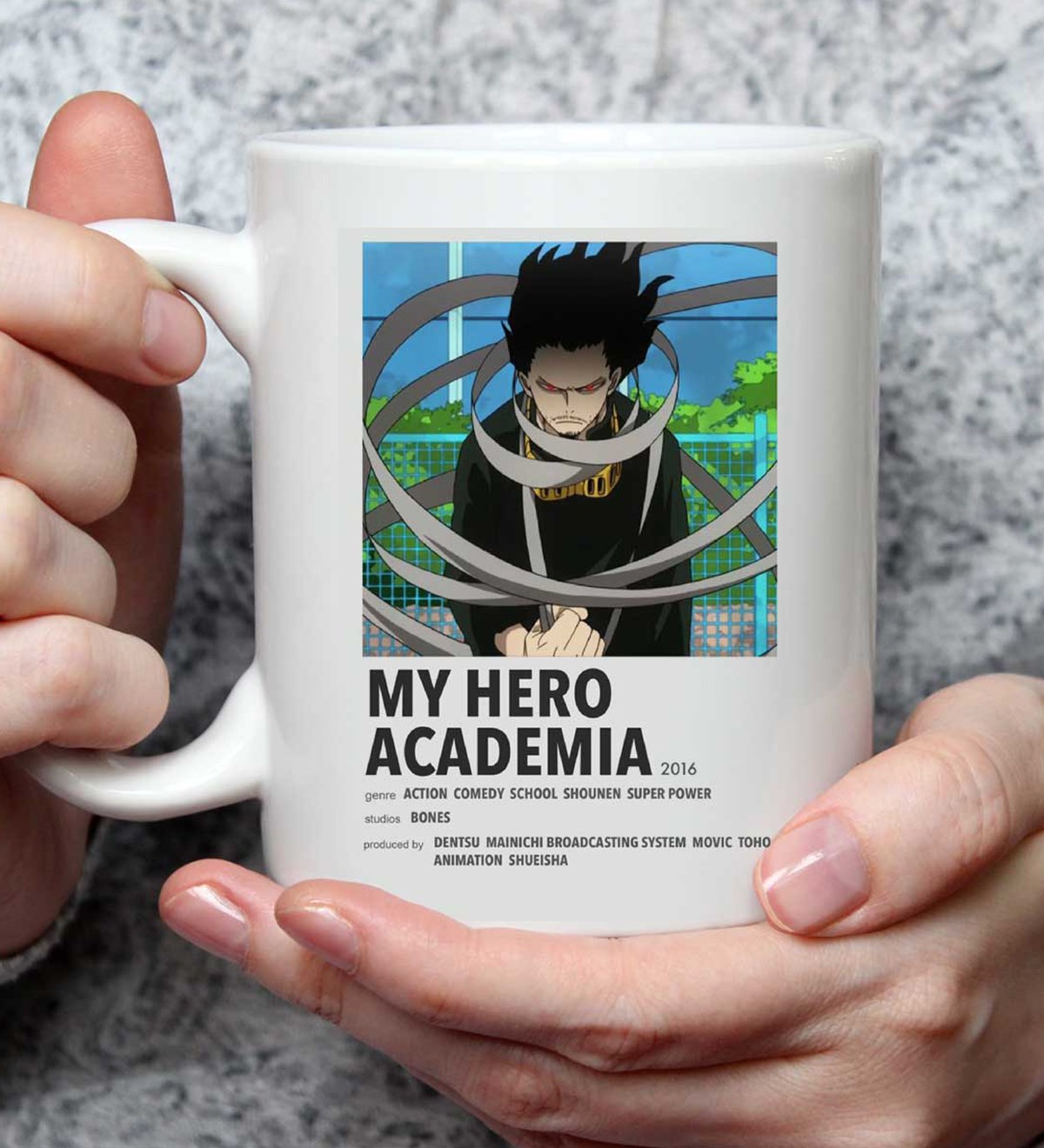 My Hero Academia Kunye 2 Anime Tasarımlı Kupa BardakgiftmodaGmkp100489