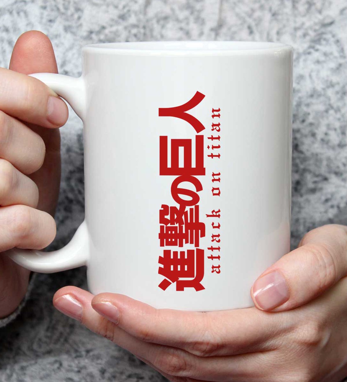 Attack On Titan Sembol Tasarımlı Kupa BardakgiftmodaGmkp100523