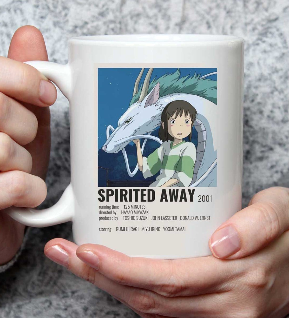 Spirited Away Anime Tasarımlı Kupa BardakgiftmodaGmkp100505