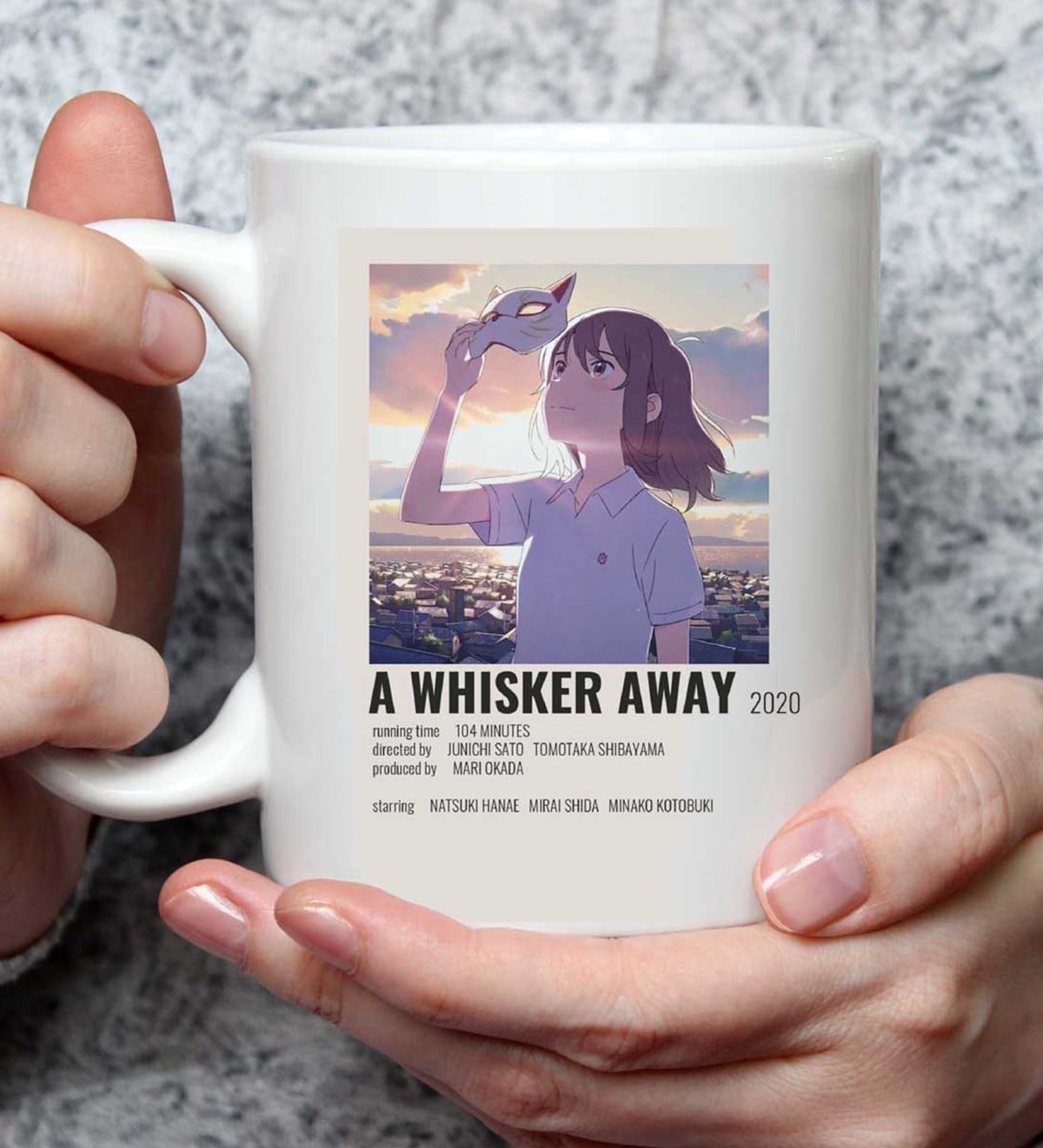 A Whisker Away Tasarımlı Kupa BardakgiftmodaGmkp100524