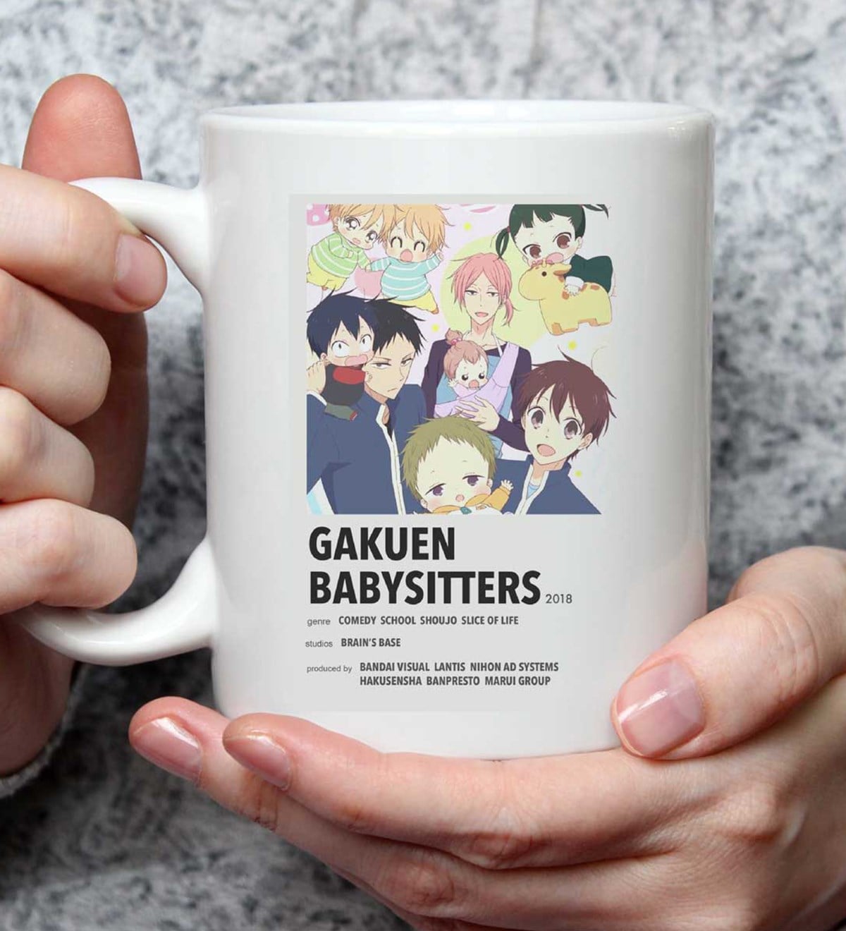 Gakuen Babysitters Anime Tasarımlı Kupa BardakgiftmodaGmkp100469