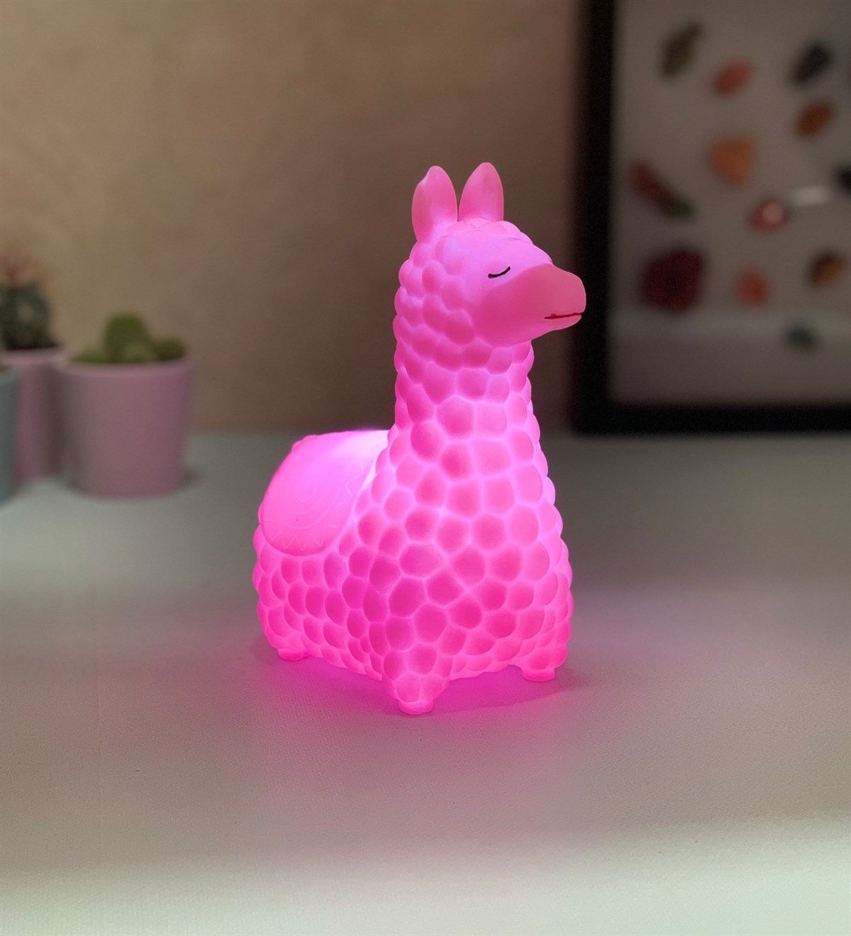 Lama Tasarımlı Gece LambasıGiftmodaLama-Lamba