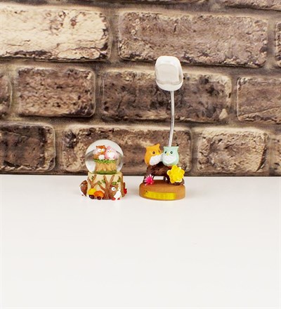 Masa Üstü Baykuş Lamba Seti