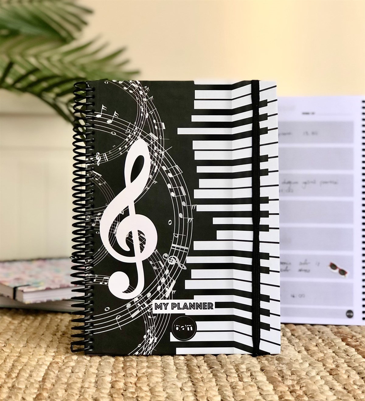 Melodi Tarihsiz Haftalık PlanlayıcıGiftmodaGmp-018