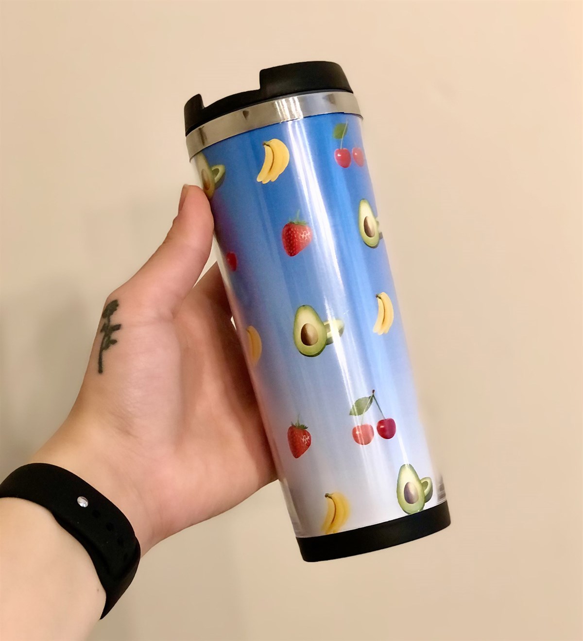 Meyve Tasarımlı 400 Ml Mug BardakGiftmodaGmmg100022	