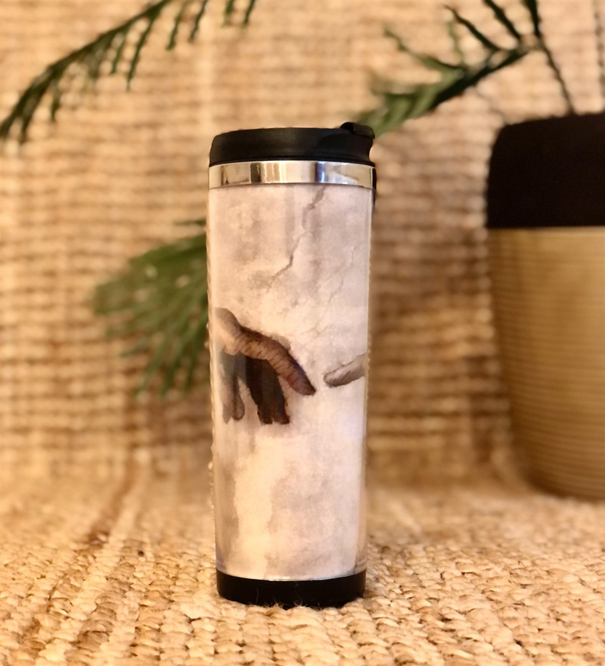 Michelangelo Yaratılış Tasarımlı 400 Ml Mug BardakGiftmodaGmmg100066