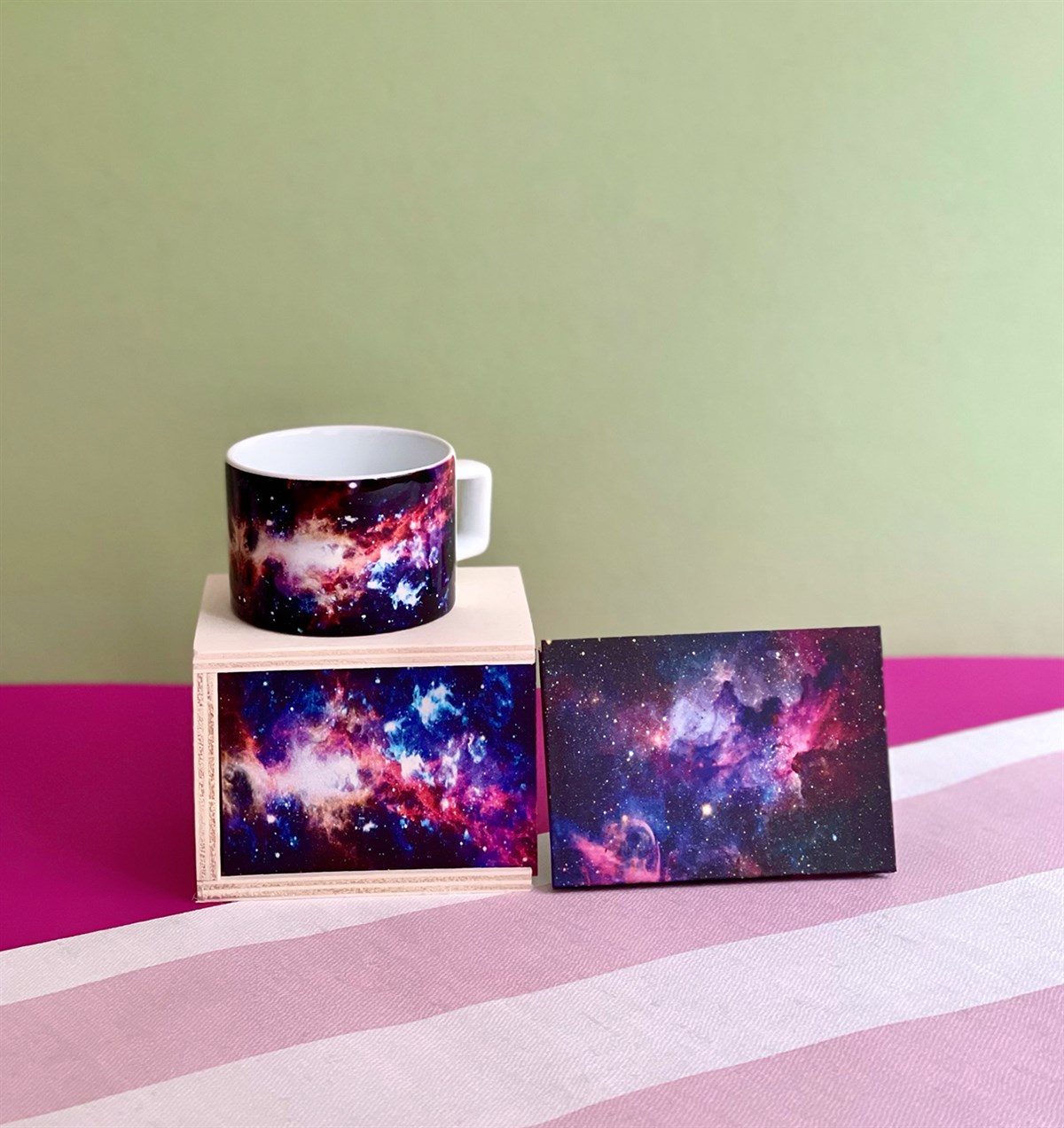 Space Mini Fotoğraf Albümü ve Kutulu Kupa GiftmodaGmhs101056