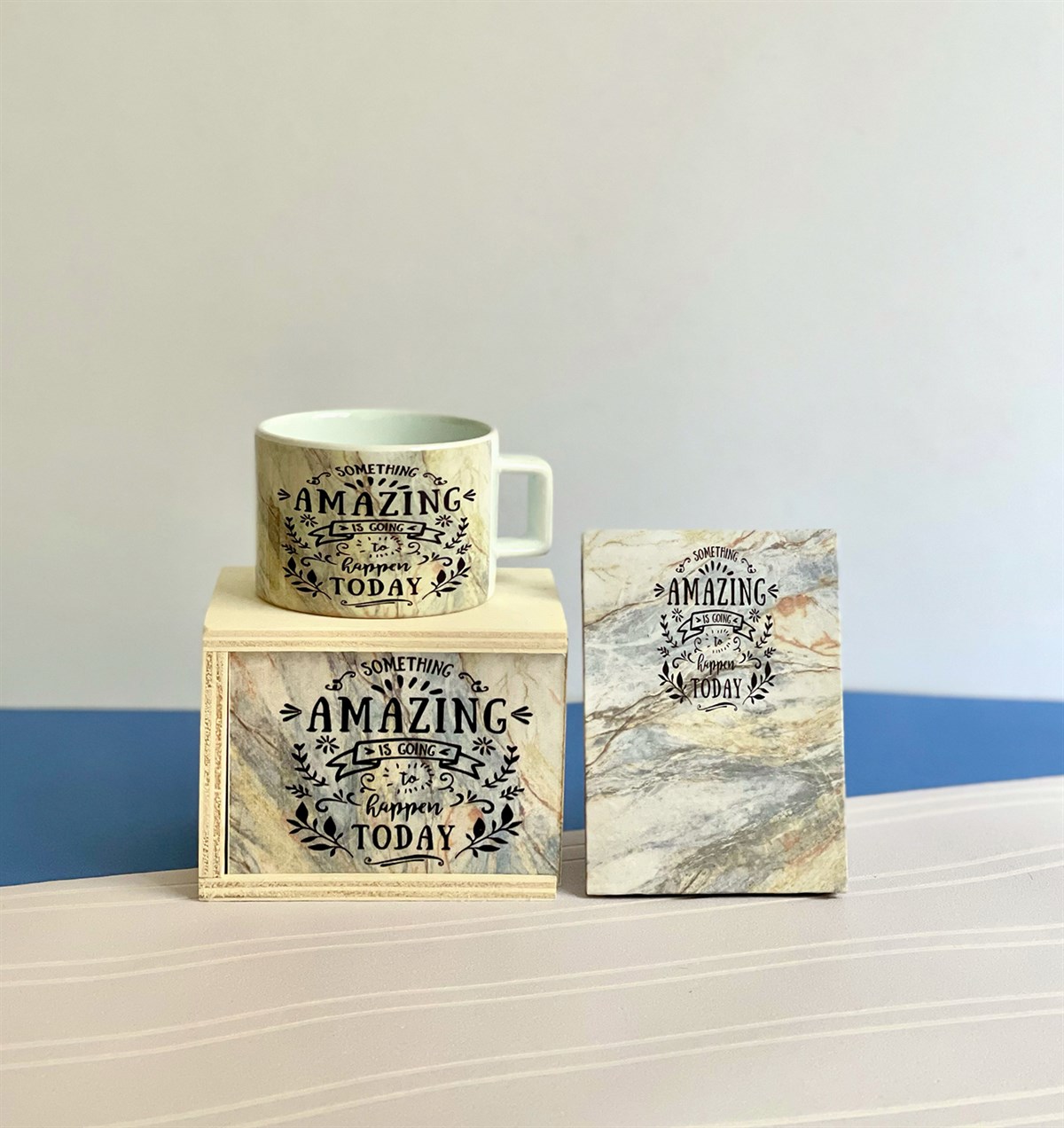 Amazing Mini Fotoğraf Albümü ve Kutulu Kupa GiftmodaGmhs101063