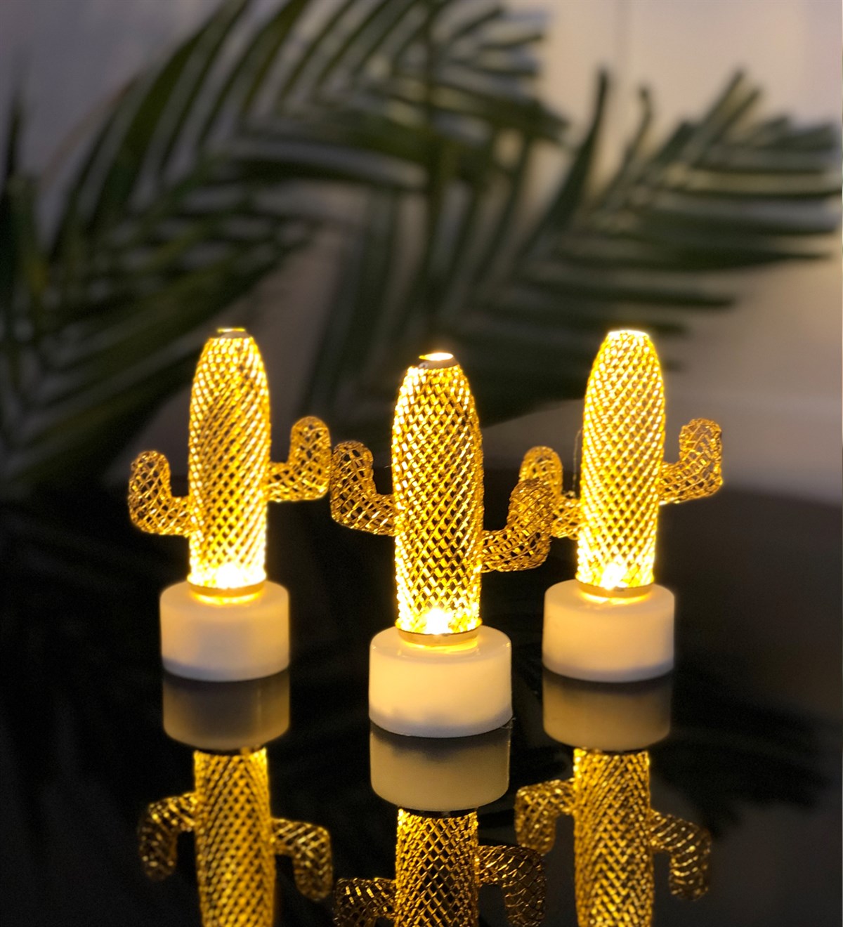 Mini Kaktüs Gece Lambası 3'lüGiftmoda Gm-4046