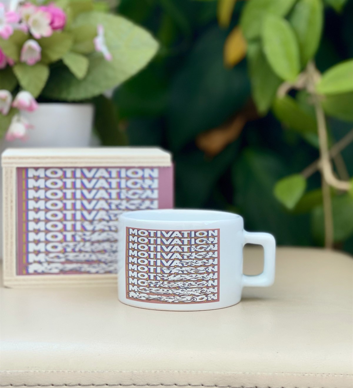 Motivation Tasarımlı Kutulu KupaGiftmodaGmkp100120