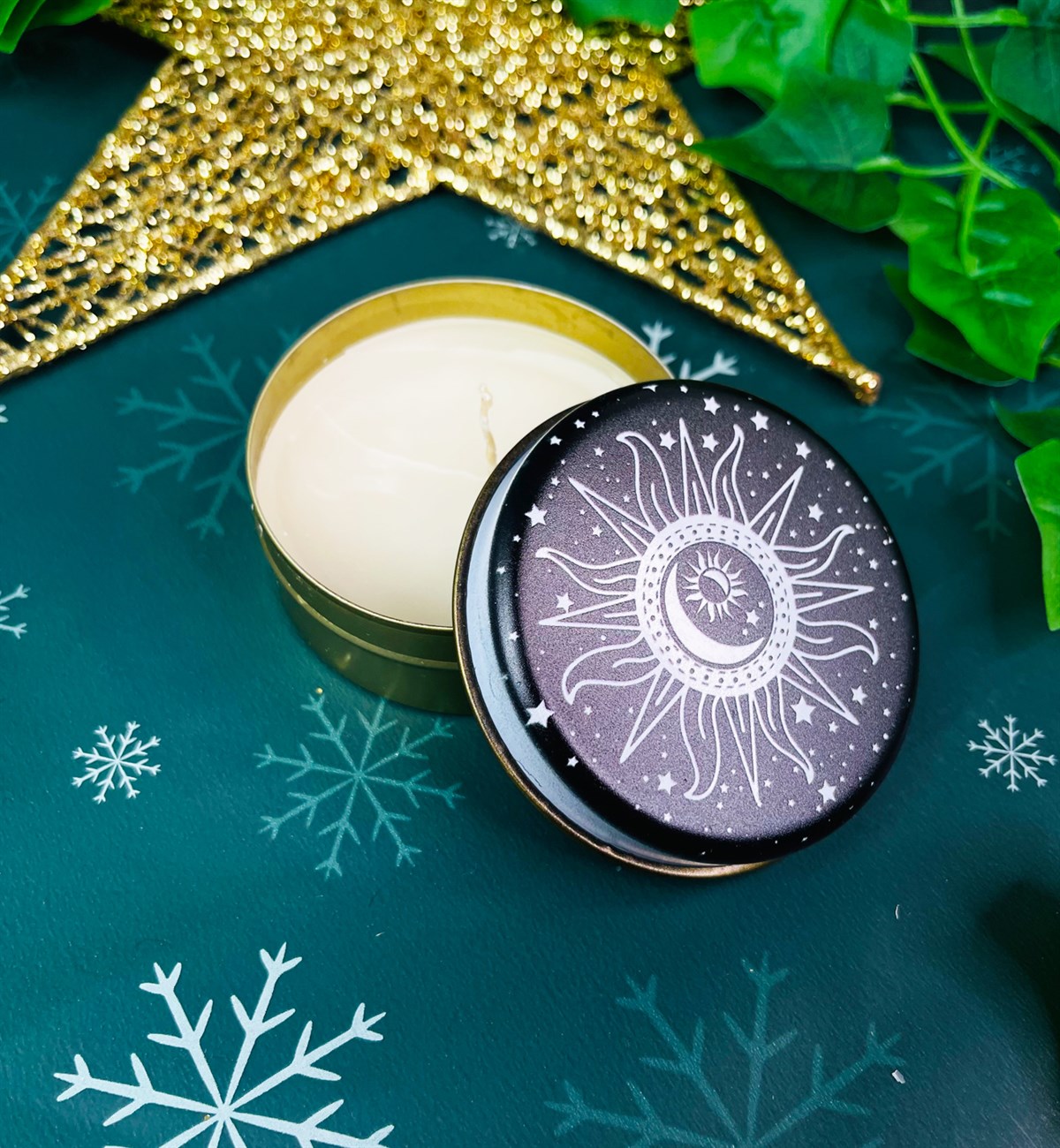 Tarot Tasarımlı Kokulu Teneke MumgiftmodaGmmum0008