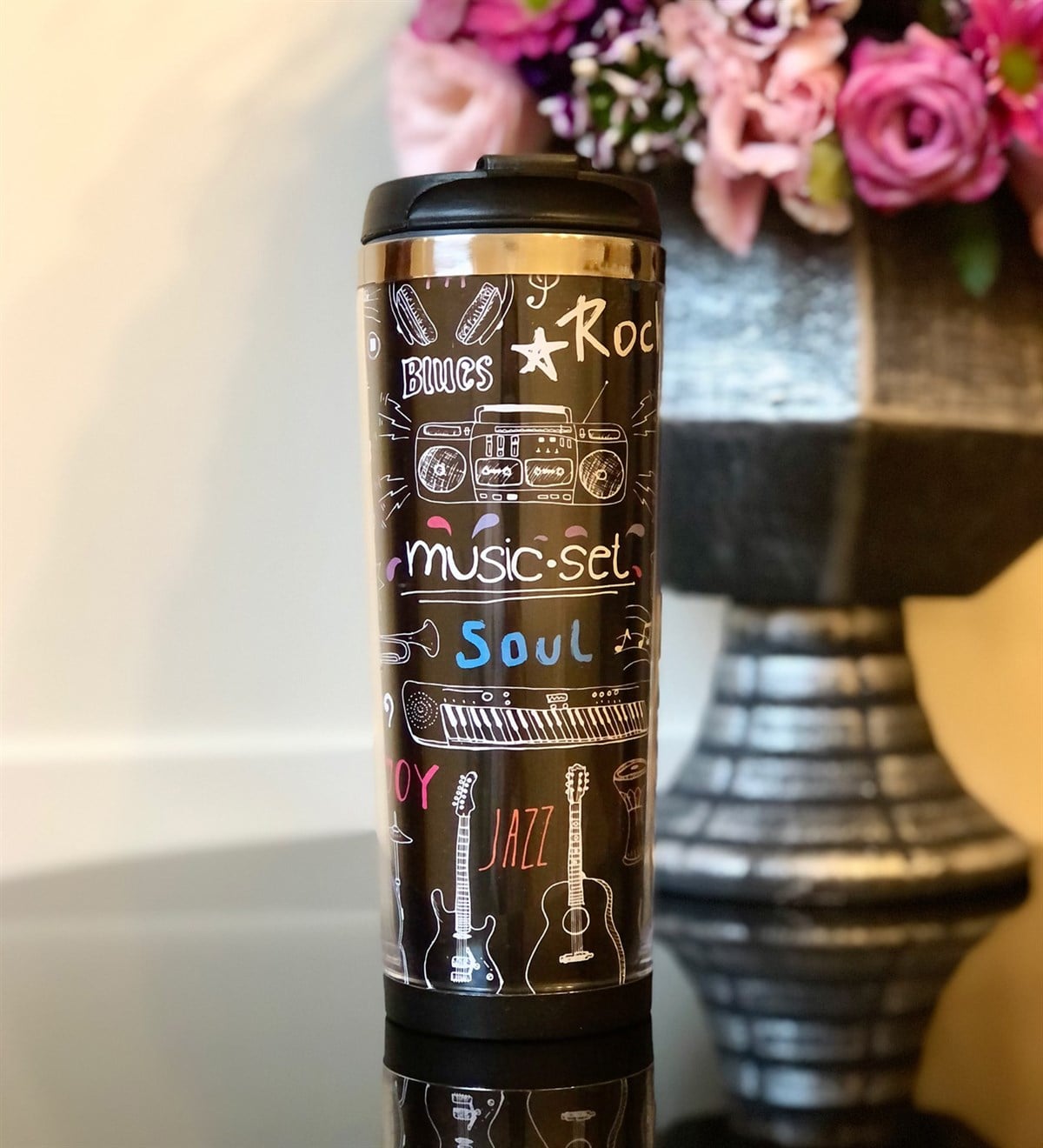 Music Soul Tasarımlı 400 Ml Mug BardakGiftmodaGmmg100060	