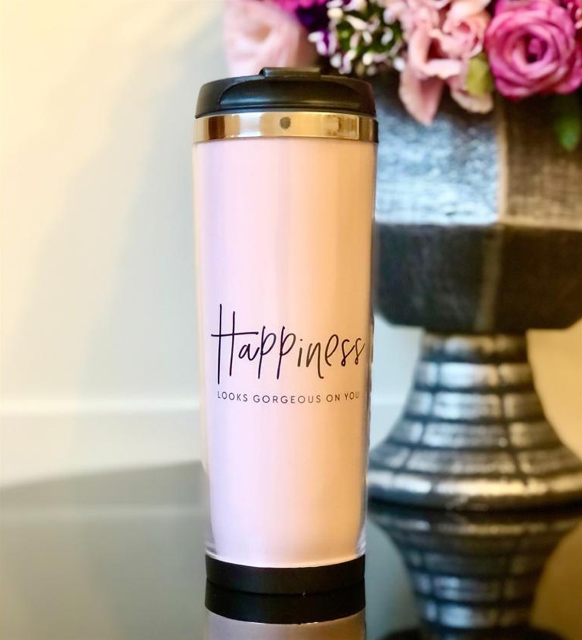 Mutluluk Tasarımlı 400 Ml Mug BardakGiftmodaGmmg100091	