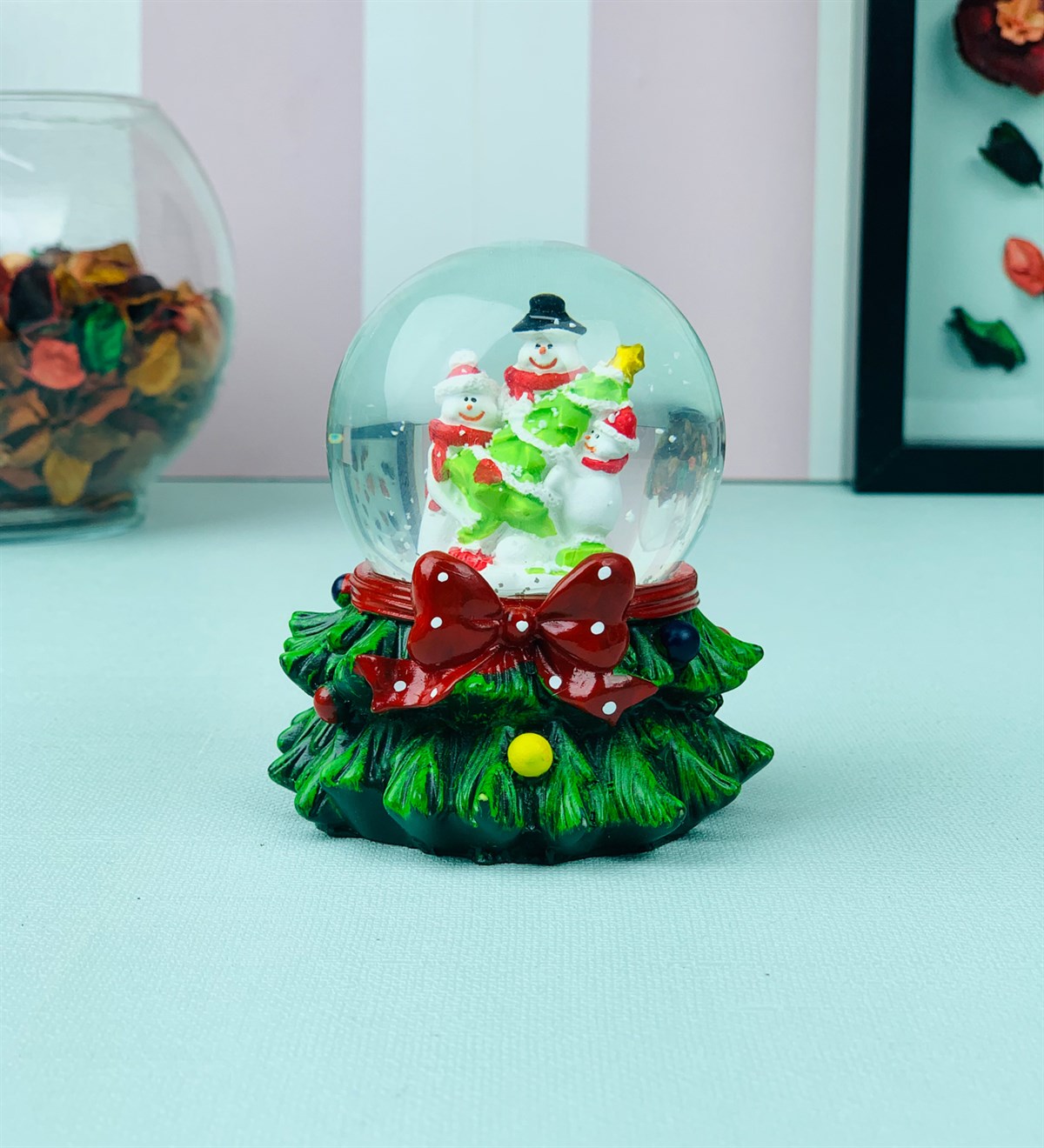 Noel Kar Küresi Orta BoyGiftmodaNoel-Kar-Küresi-Orta-Boy-A