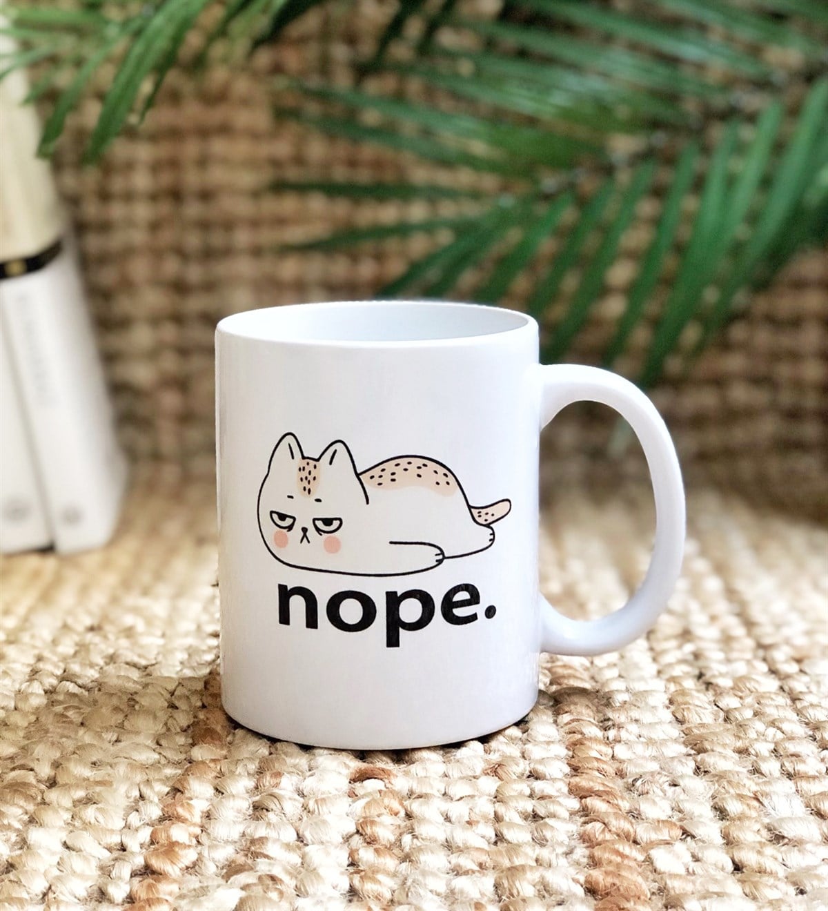 Nope Tasarımlı KupaGiftmodaNope-Kupa