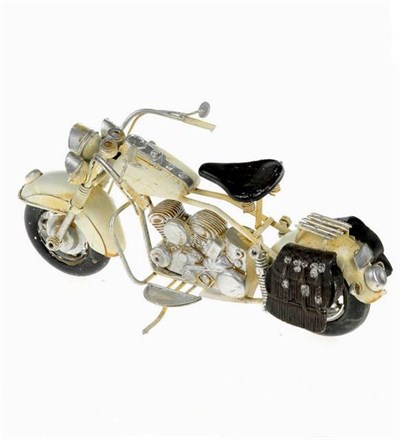 Nostaljik Chopper Metal Motosiklet
